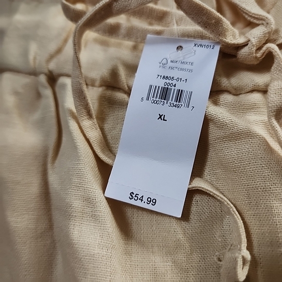 Banana Republic Highwaiated Linen Blend Shorts. Nwt. Xl - Picture 5 of 8